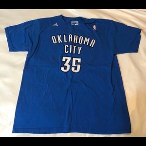 Adidas NBA Oklahoma City #35 Durant T shirt XL